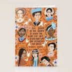 International womens day motivational strong women in history Stationery Card Gallery Image 2