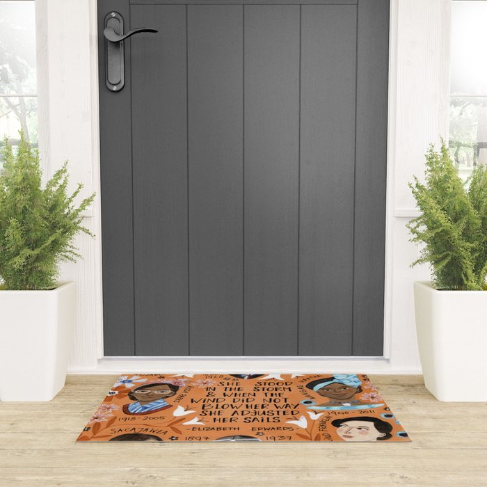 International womens day motivational strong women in history Welcome Mat Gallery Image 3