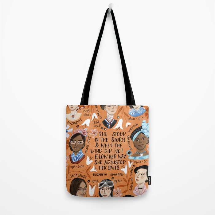 International womens day motivational strong women in history Tote Bag Gallery Image 2