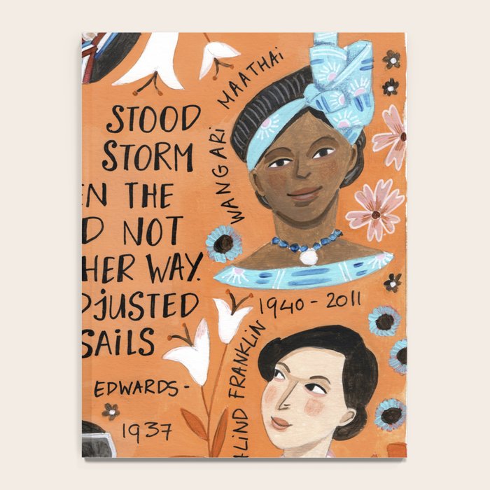 International womens day motivational strong women in history Notebook Gallery Image 4