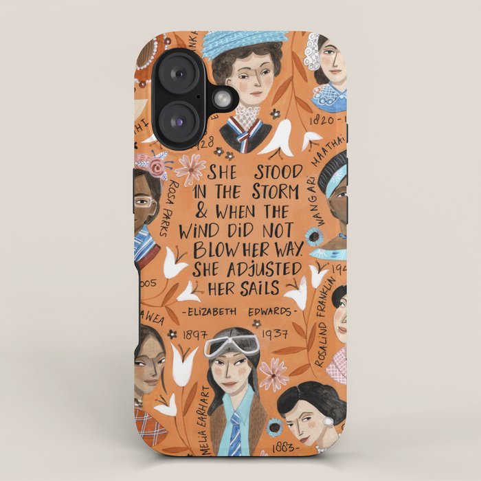 International womens day motivational strong women in history iPhone Case Gallery Image 1