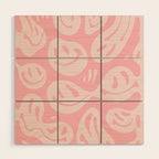 Pinkie Melted Happiness Wood Wall Art Gallery Image 1