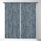 Art Deco Striped Arches Window Curtain Gallery Image 5