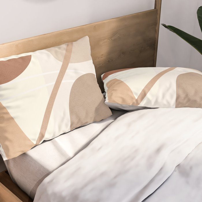 Abstract Shapes No 23 Pillow Sham Gallery Image 2