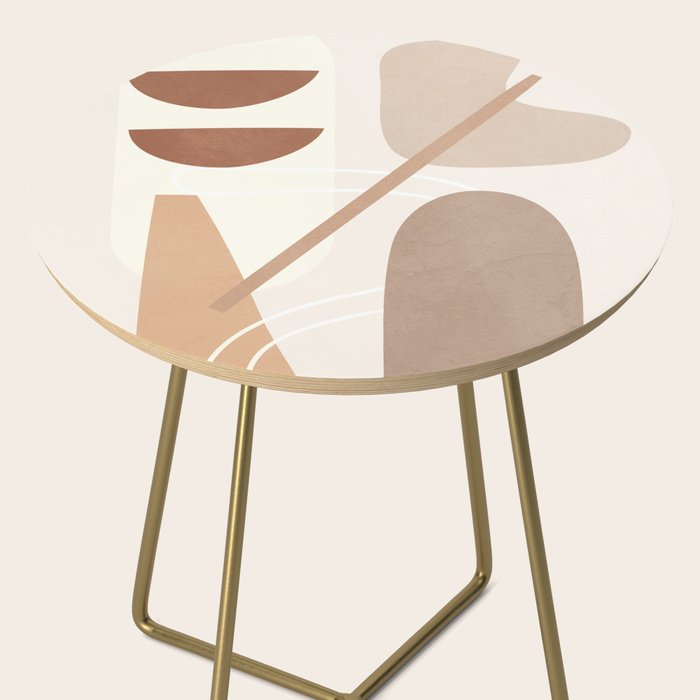 Abstract Shapes No 23 Side Table Gallery Image 2
