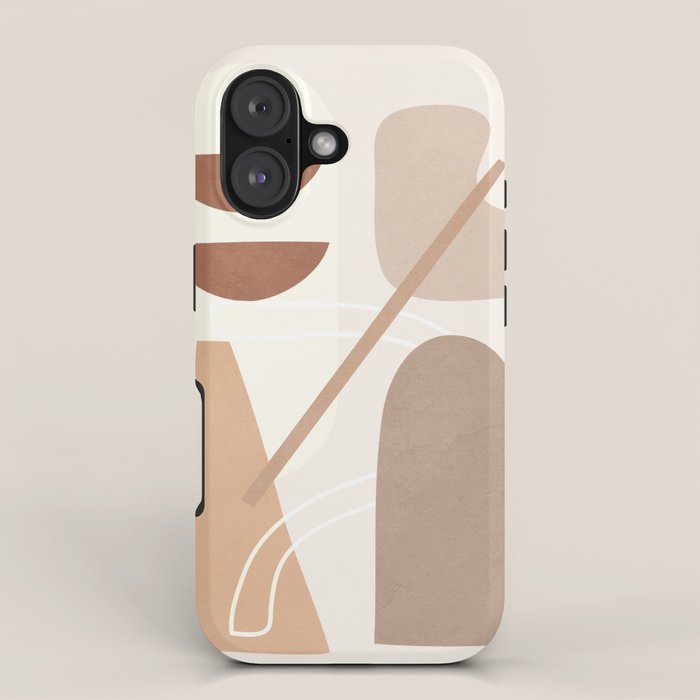 Abstract Shapes No 23 iPhone Case Gallery Image 1