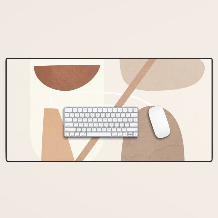 Abstract Shapes No 23 Desk Mat Gallery Image 1