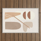 Abstract Shapes No 23 Outdoor Rug Gallery Image 1