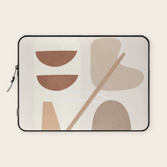Abstract Shapes No 23 Laptop Sleeve Gallery Image 1