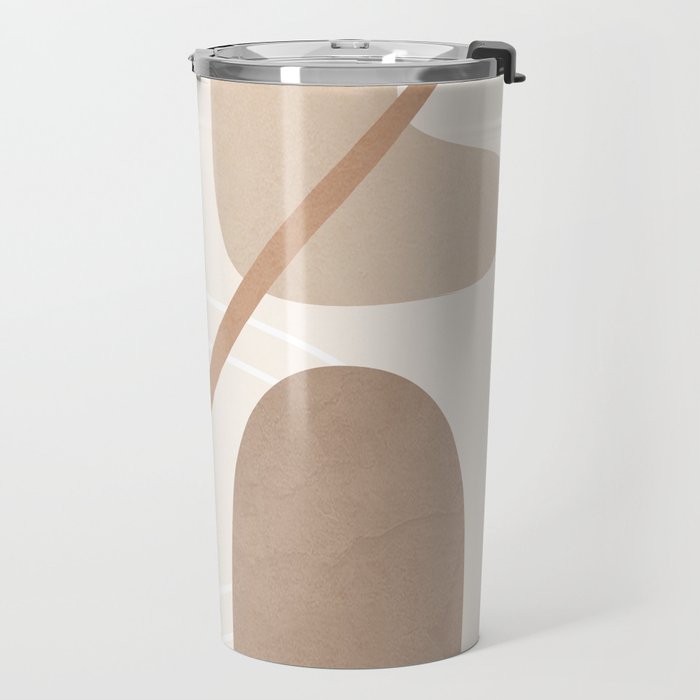 Abstract Shapes No 23 Travel Mug Gallery Image 2