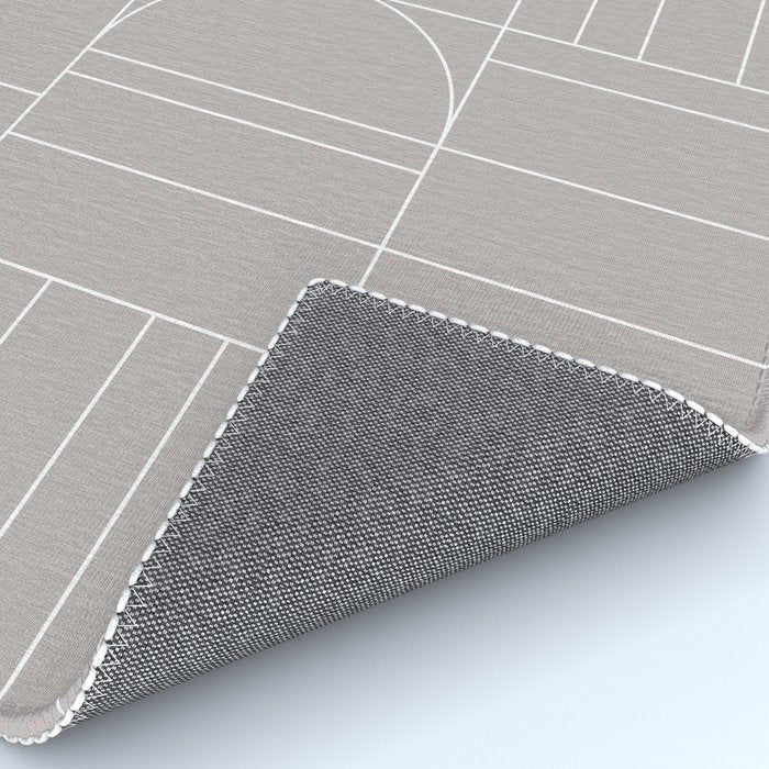 Deco Geometric 04 Grey Rug Gallery Image 4