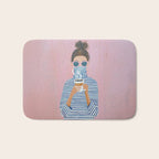 Cozy Morning Coffee Vibes Bath Mat Gallery Image 1