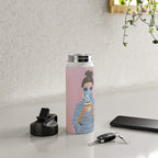 Cozy Morning Coffee Vibes Water Bottle Gallery Image 4