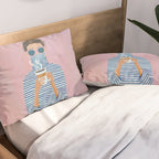 Cozy Morning Coffee Vibes Pillow Sham Gallery Image 2