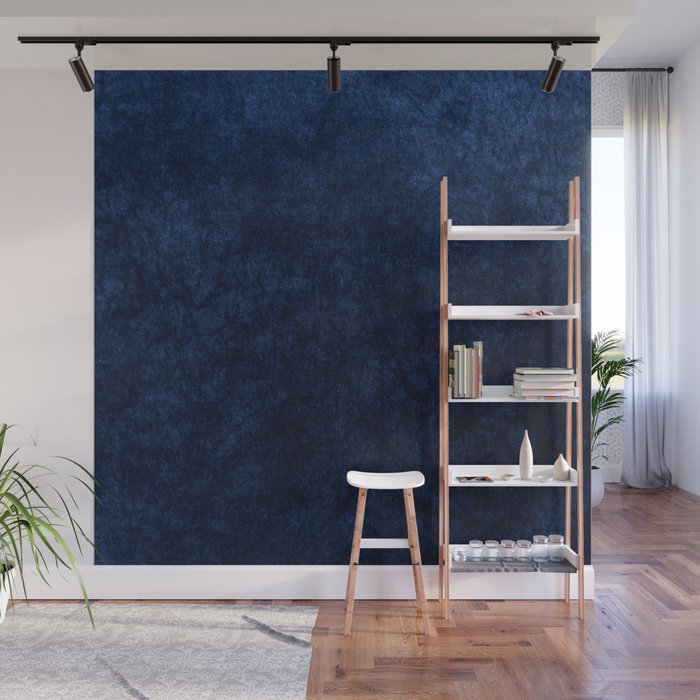 Blue Velvet Wall Mural Gallery Image 1