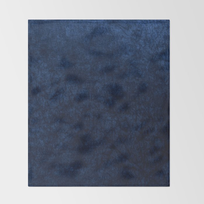 Blue Velvet Throw Blanket Gallery Image 2