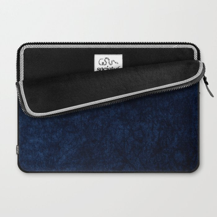 Blue Velvet Laptop Sleeve Gallery Image 2