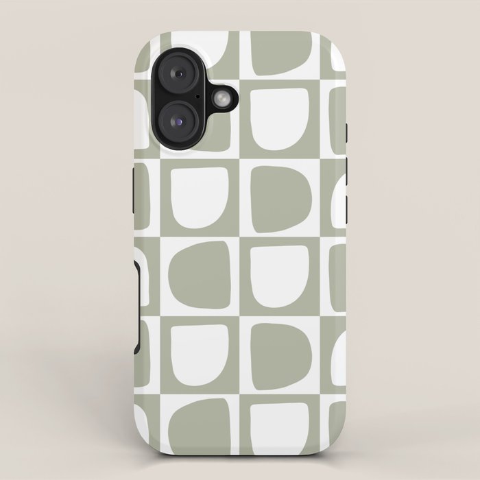 Art forms (sage) iPhone Case Gallery Image 1