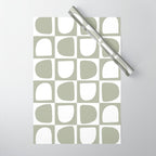 Art forms (sage) Wrapping Paper Gallery Image 1