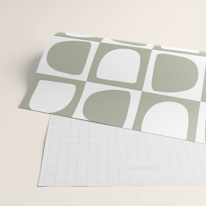 Art forms (sage) Wrapping Paper Gallery Image 2