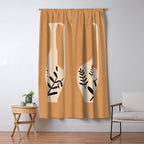 Minimal Abstract Art Vase Window Curtain Gallery Image 5