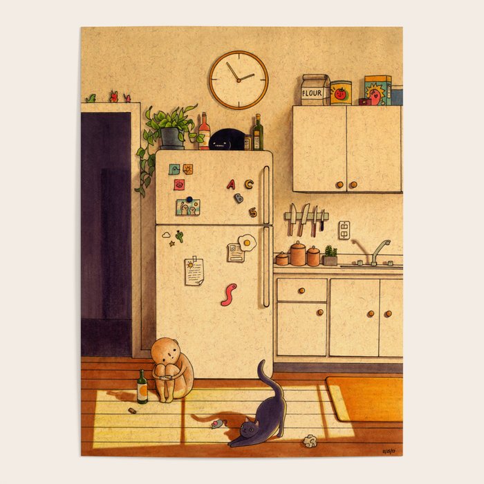 Kitchen Floor Poster Gallery Image 1