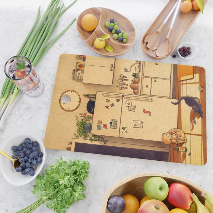 Kitchen Floor Cutting Board Gallery Image 2