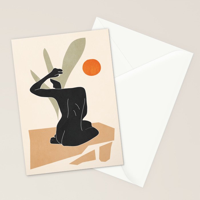 Nude Stationery Card Gallery Image 2