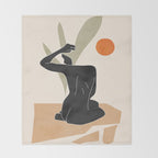 Nude Throw Blanket Gallery Image 2