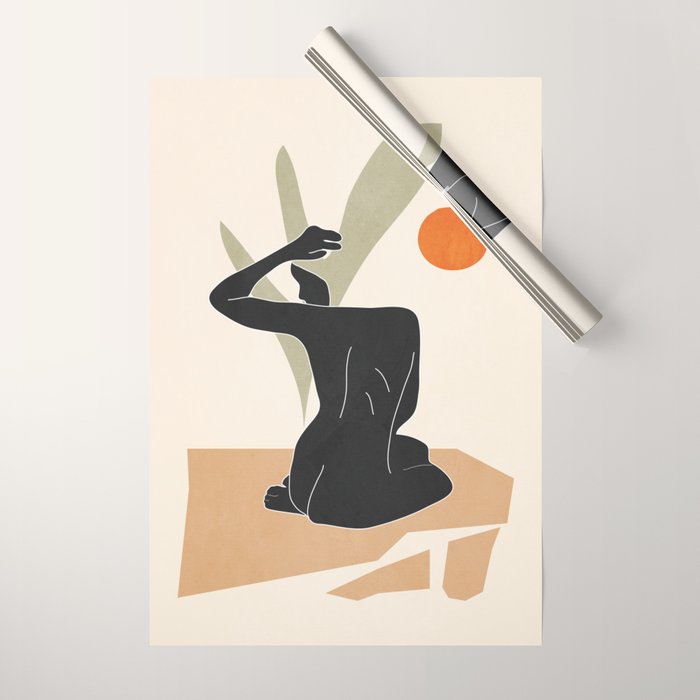 Nude Wrapping Paper Gallery Image 1
