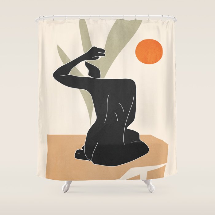 Nude Shower Curtain Gallery Image 1