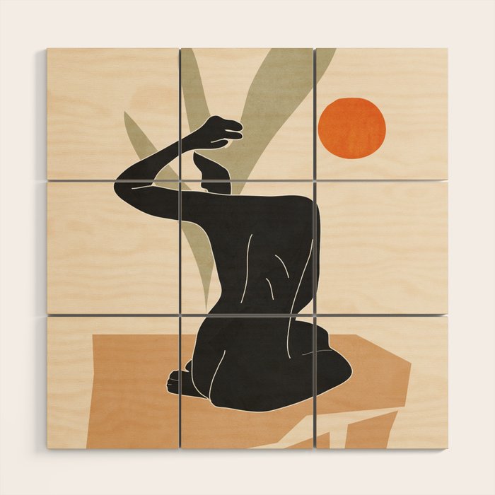 Nude Wood Wall Art Gallery Image 1