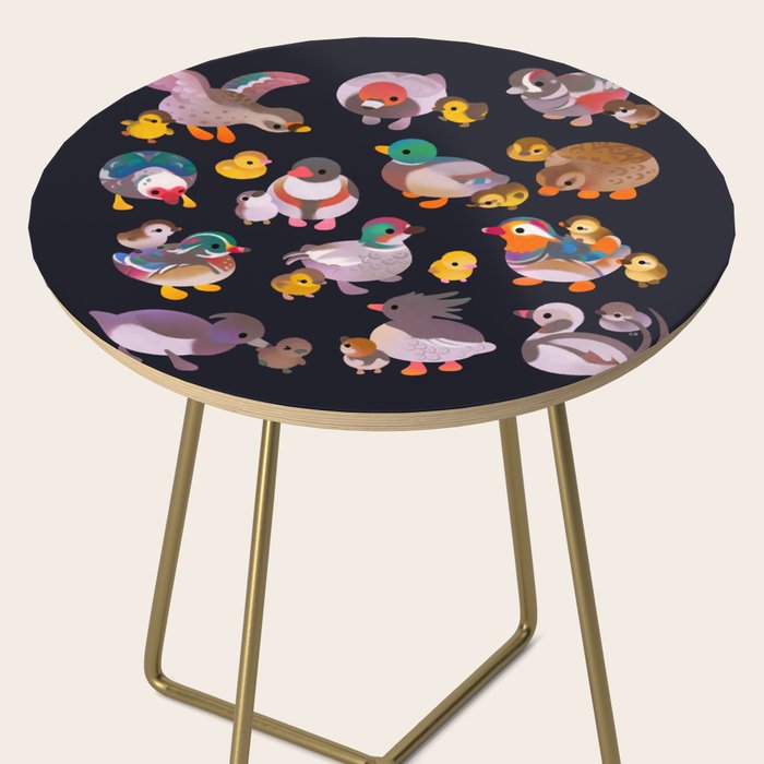 Duck and Duckling - dark Side Table Gallery Image 2