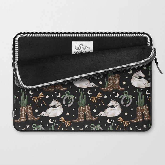 Cowboy Dreams Delight Laptop Sleeve Gallery Image 2