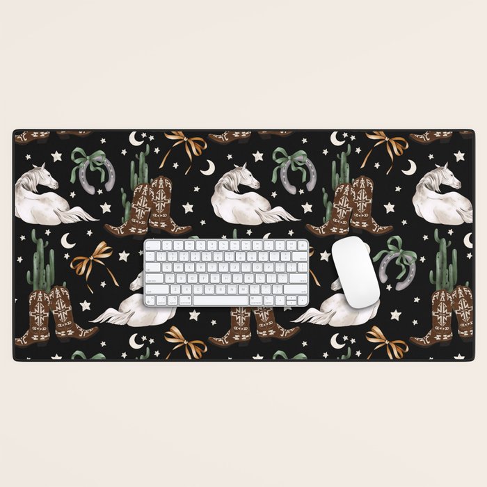 Cowboy Dreams Delight Desk Mat Gallery Image 1