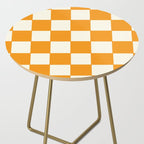 Citrus Check Pattern Side Table Gallery Image 2