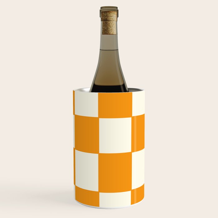 Citrus Check Pattern Wine Chiller Gallery Image 2