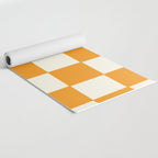 Citrus Check Pattern Yoga Mat Gallery Image 2