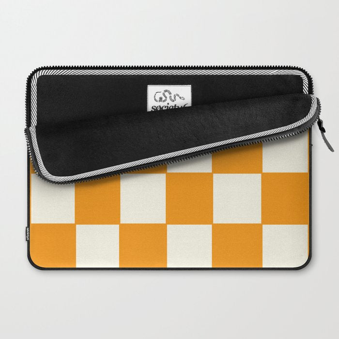 Citrus Check Pattern Laptop Sleeve Gallery Image 2