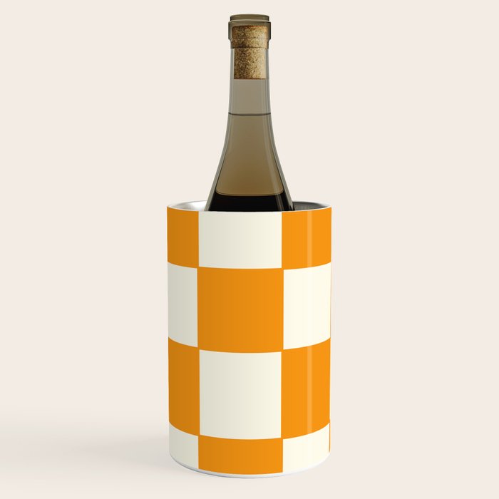 Citrus Check Pattern Wine Chiller Gallery Image 3