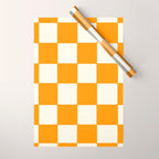 Citrus Check Pattern Wrapping Paper Gallery Image 1