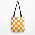 Citrus Check Pattern Tote Bag Gallery Image 2