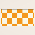 Citrus Check Pattern Desk Mat Gallery Image 3