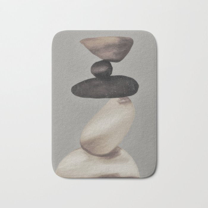 Stones 3 Bath Mat Gallery Image 1