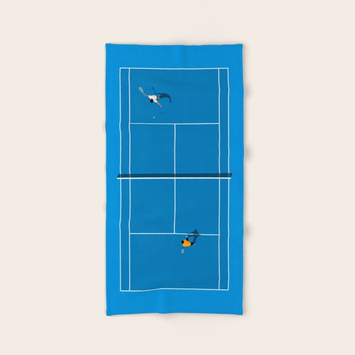 Australian Open Grand Slam | Blue Tennis Court  Bath Towel Gallery Image 2