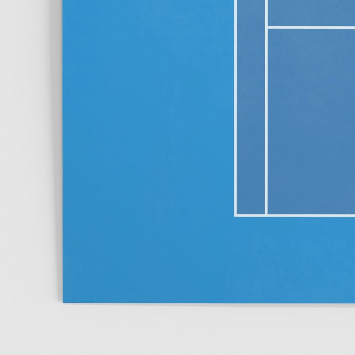 Australian Open Grand Slam | Blue Tennis Court  Poster Gallery Image 3