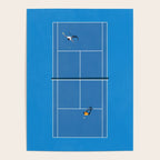 Australian Open Grand Slam | Blue Tennis Court  Poster Gallery Image 4