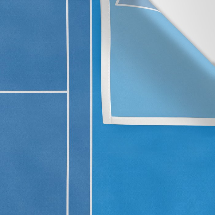Australian Open Grand Slam | Blue Tennis Court  Wall Tapestry Gallery Image 3