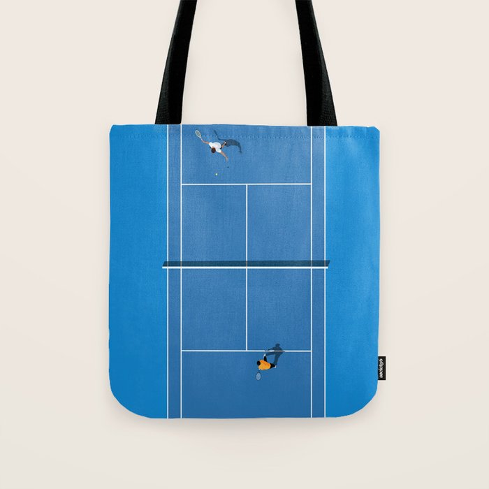 Australian Open Grand Slam | Blue Tennis Court  Tote Bag Gallery Image 1