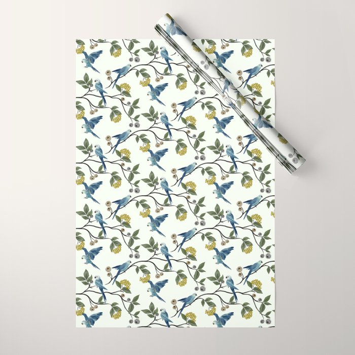 Spix Macaws Wrapping Paper Gallery Image 1